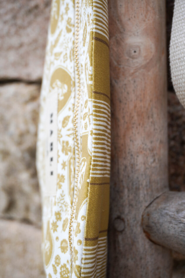 Sac banane mini Emilie - Toile de jouy bronze – Image 4