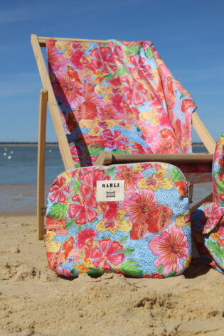 Pochette ordinateur Beatriz  - Motif Fleurs Brésil multicolore