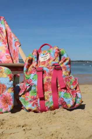 Sac à dos Pablo  - Motif Fleurs Brésil Multicolore